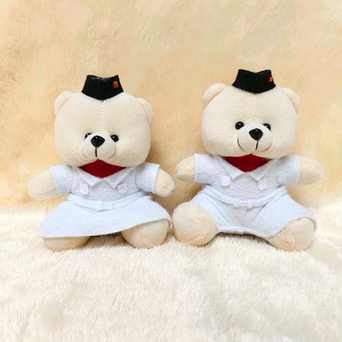 BONEKA PASKIBRA UKURAN 15 CM