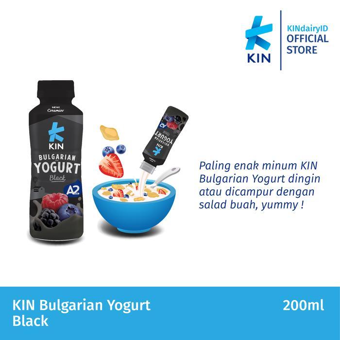 Kin Bulgarian Yogurt Black (6X200 Ml)