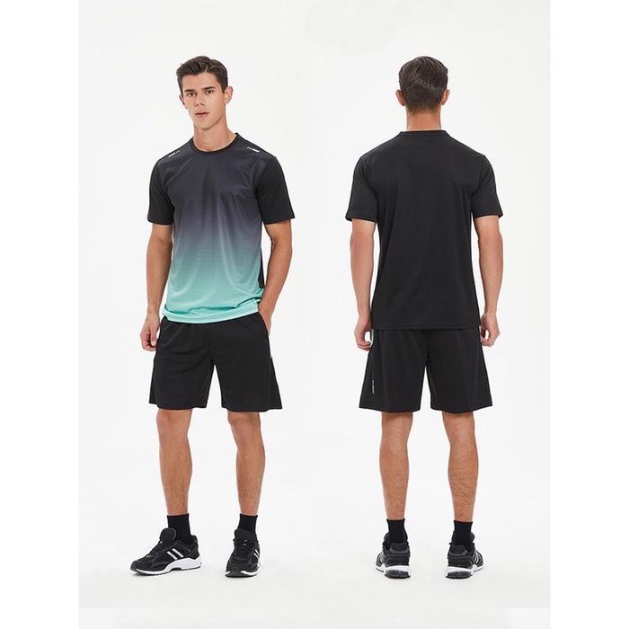 Promo Baju Olahraga Pria Badminton Jersey Futsal Setelan Running Original