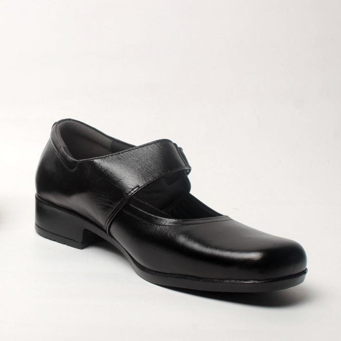 Sepatu Pantofel Formal Wanita Rasheda PK Big Size Hitam Heels Shoes