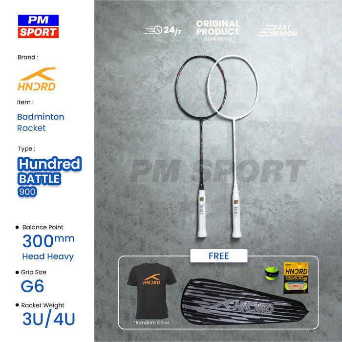 Raket Badminton / Bulutangkis Hundred Battle 900