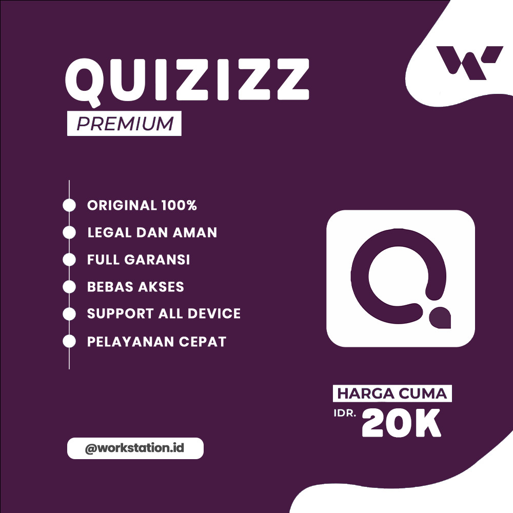 Quizizz Premium 1 Bulan - Interactive Courses & Certificates