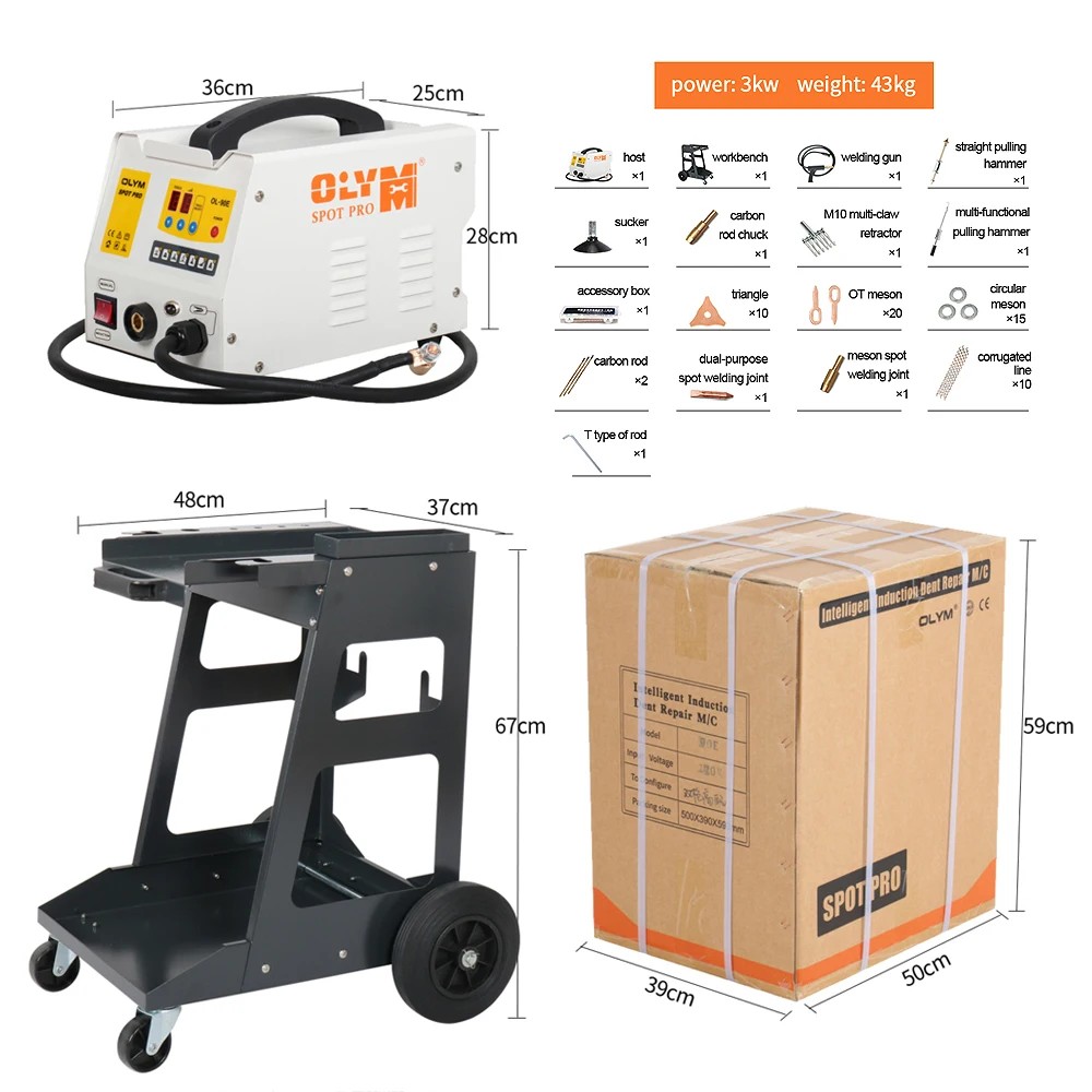 - Electric Metal Dent Repair Machine Car Body Repair Equipment Dent Puller Spot Welder Spotter