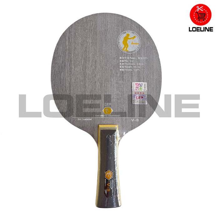 Kayu Bet Bat Pingpong Hitam Tenis Meja Ritc 729 Friendship V-8 Bagus