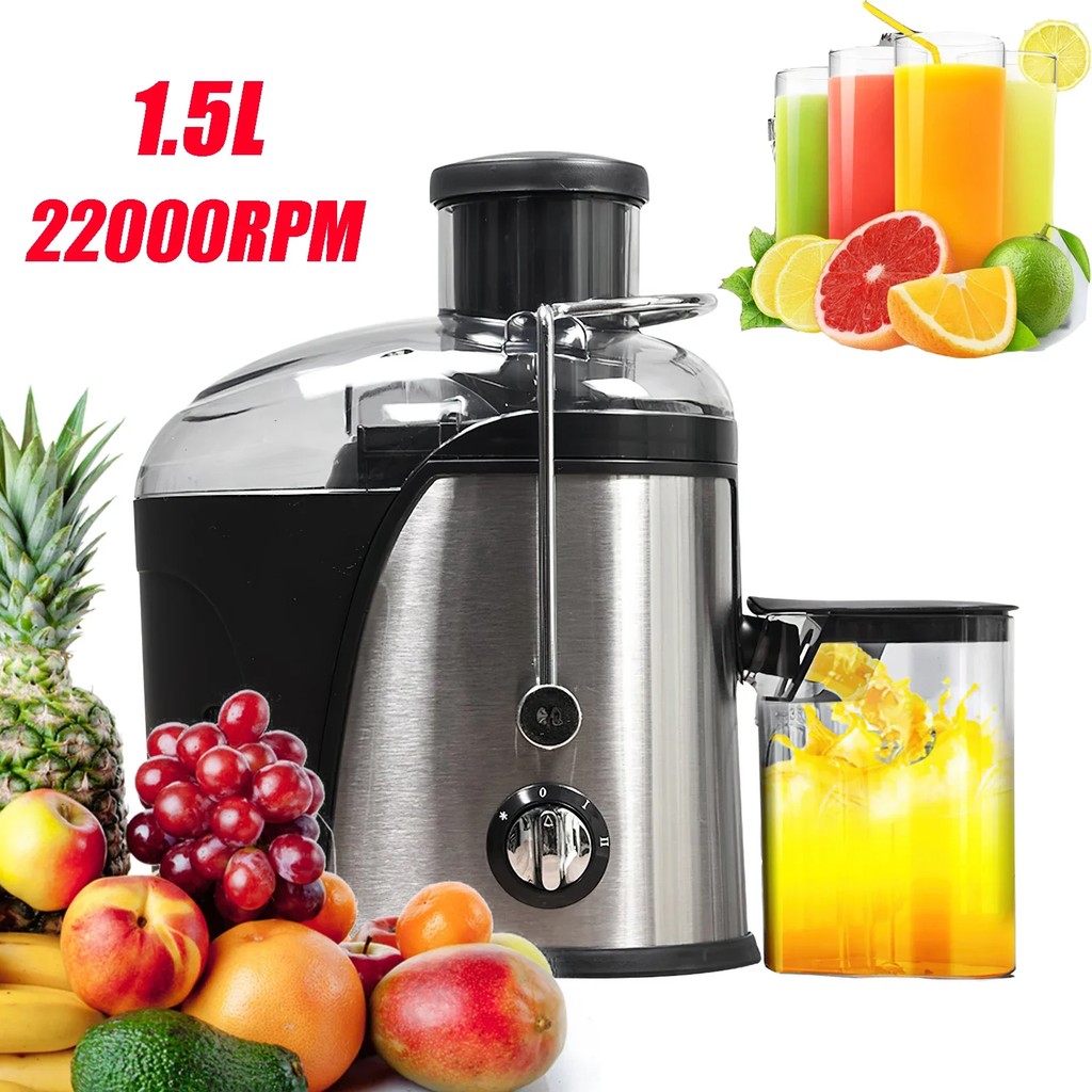 Stainless Steel Fruit Vegetable Centrifugal Juice Extractor Automatic Pulp Ejection High Juice Yield
