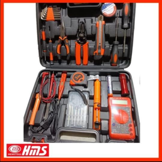 HMS Tool Kit Set Electric Hand Tool Box / Perkakas Listrik
