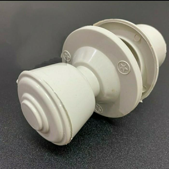 News Paket Pegangan Pintu PVC + Grendel kunci pintu