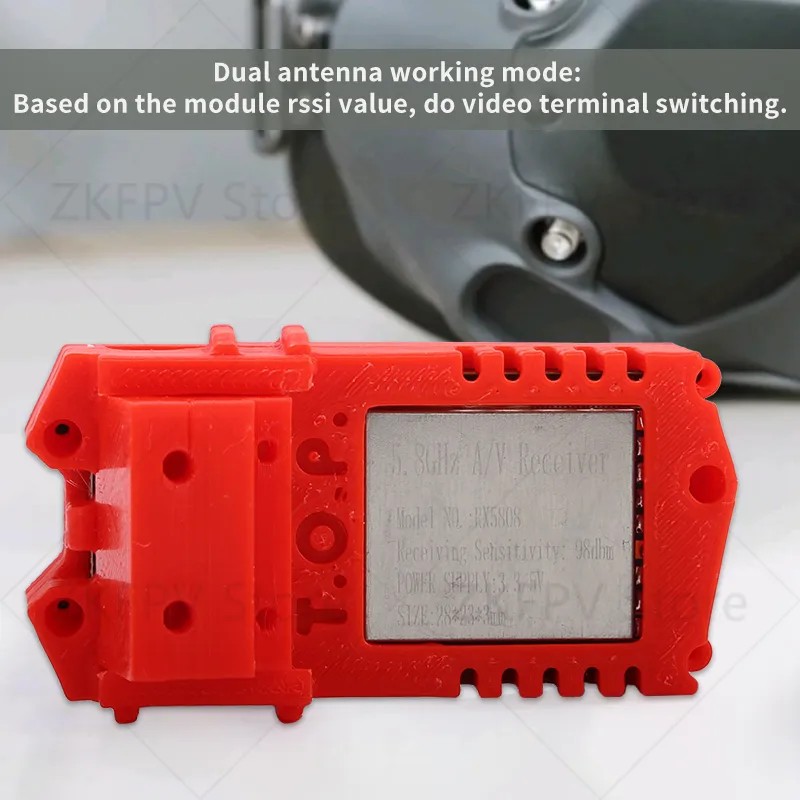 Bayck Starfish D1-Dji Fpv Analog Video Receiver Dual Antenna Rx