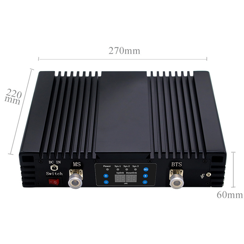Lintratek 85Db 2G 3G 4G Signal Repeater 900 1800 2100Mhz Gsm