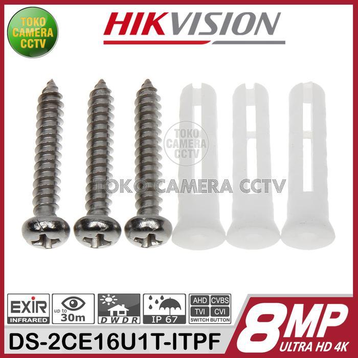 Kamera Cctv Hikvision Outdoor 8Mp Ultra Hd 4K