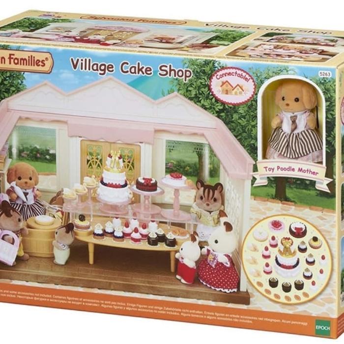 Mainan Anak Sylvanian Families Village Cake Shop original