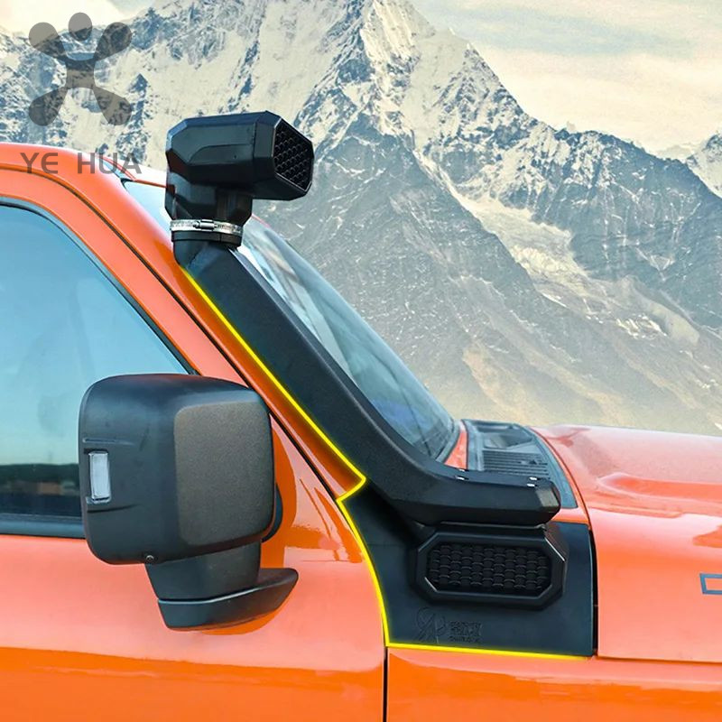 Kit Snorkel Hitam Matte Untuk Mobil Kit Rendam Snorkel Modifikasi