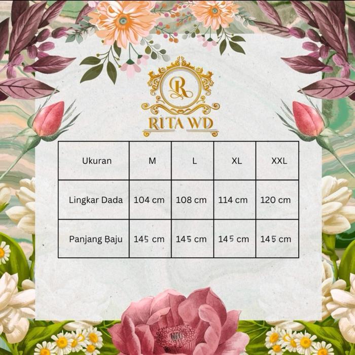 MUSLIFIX- Rita Wd 333 /Gamis Arabian Black Bordir Cantik / Gamis Bordir Payet Cantik Mewah