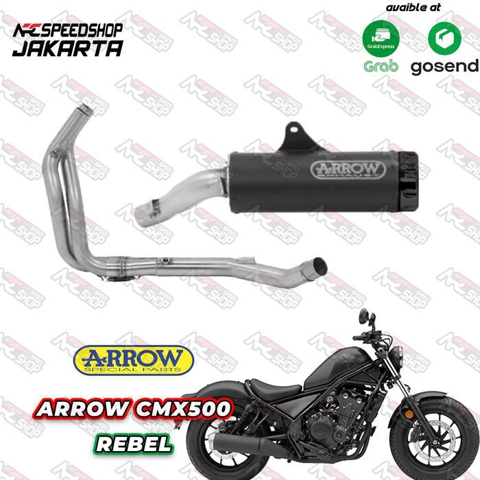 Knalpot Arrow CMX500 Honda Rebel 500 Fullsystem Original Rebel500 Motorcycle