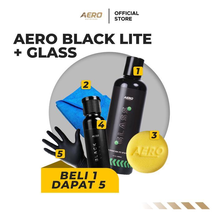 Aero Bundling Aero Black Lite dan Aero Glass Car Kain