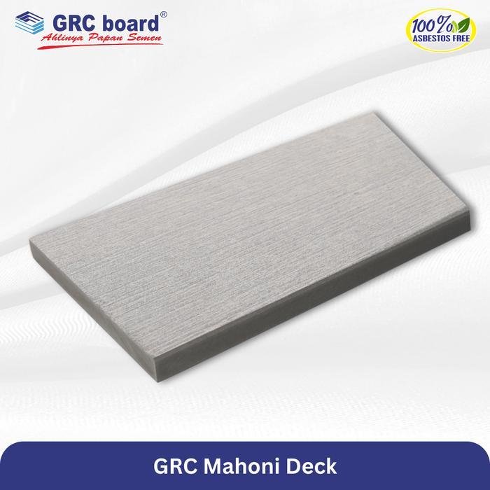 News Grc Board Mahoni Deck Motif Kayu