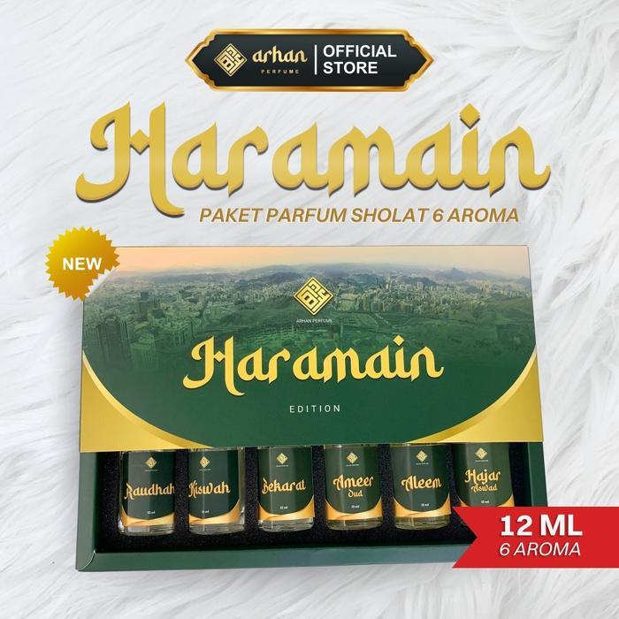 COUS- Arhan Paket Parfum Haramain Series 12 Ml 6 Aroma