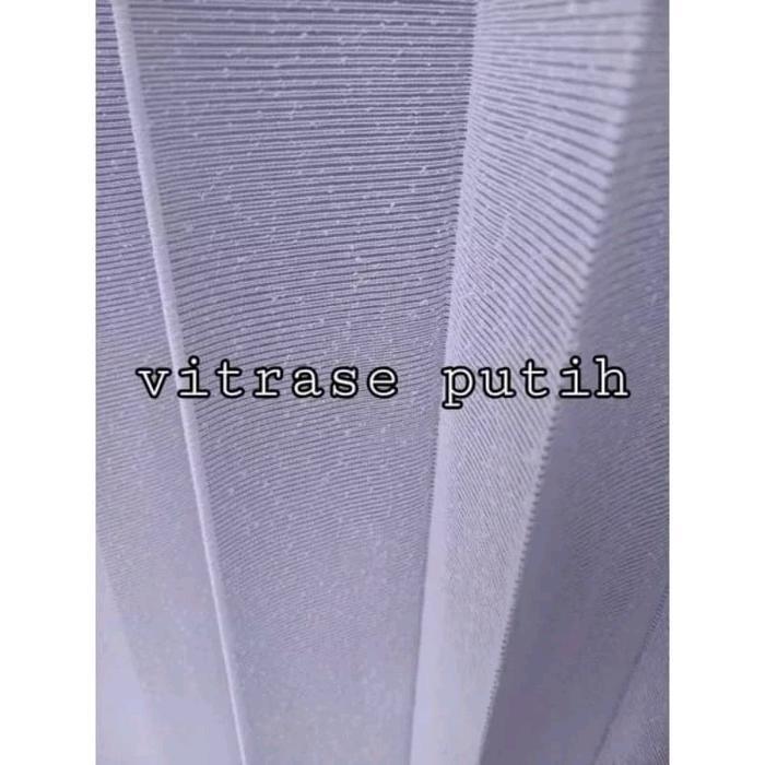 FMLY- Gorden Vitrase Polos, Gorden Vitrase Salju Putih Polos, Gorden Siang Polos, Gorden