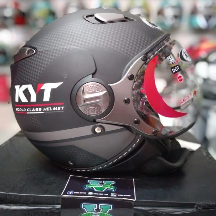 Kyt Helm Elsico 3 Black Doff/Gunmetal