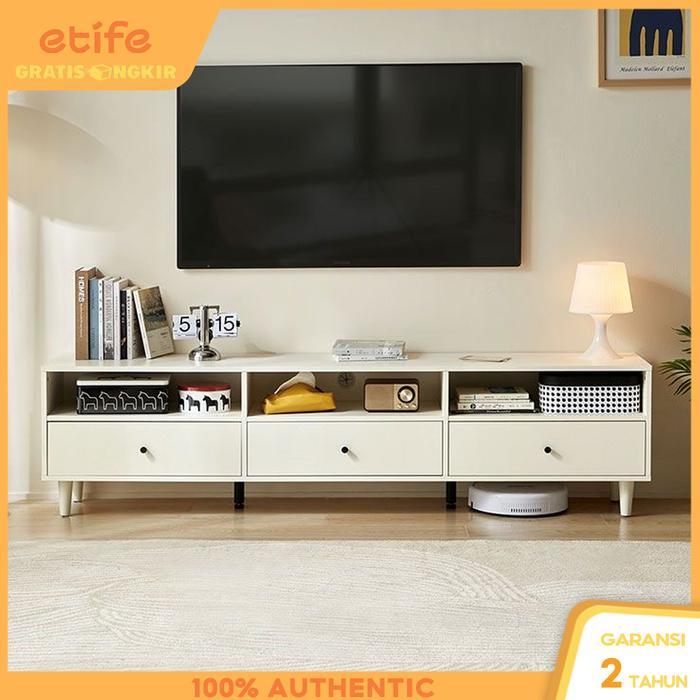 Etife Meja Tv / Meja Tv 180Cm / Meja Tv Modern /Rak Tv Minimalis Kayu Modern Kemewahan Rak Tv