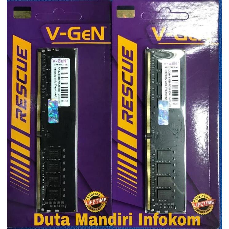 DDR4 VGEN 8GB PC 19200 RESCUE