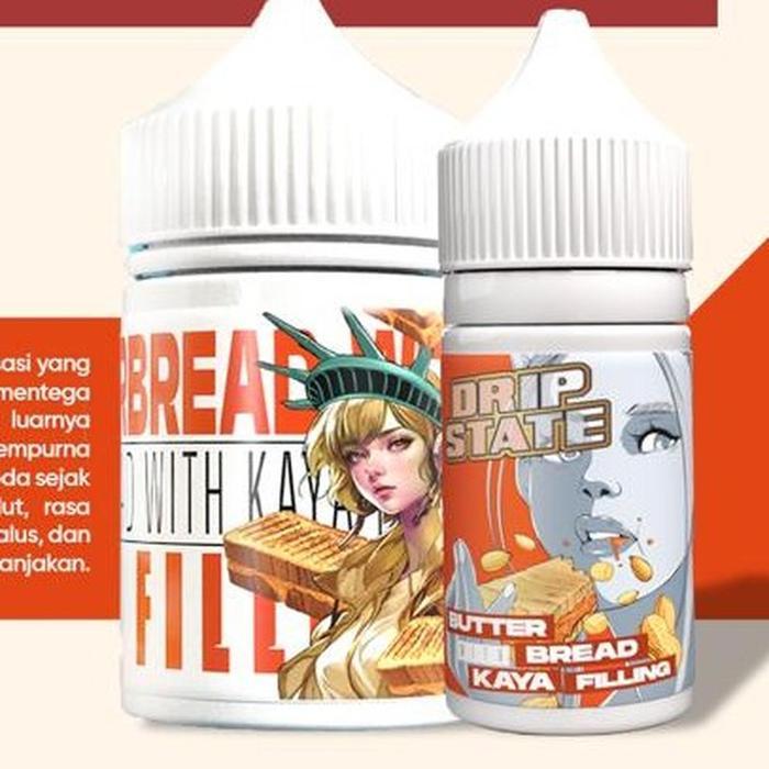 DRIPSTATE BUTTER BREAD KAYA FILLING FREEBASE 60ML