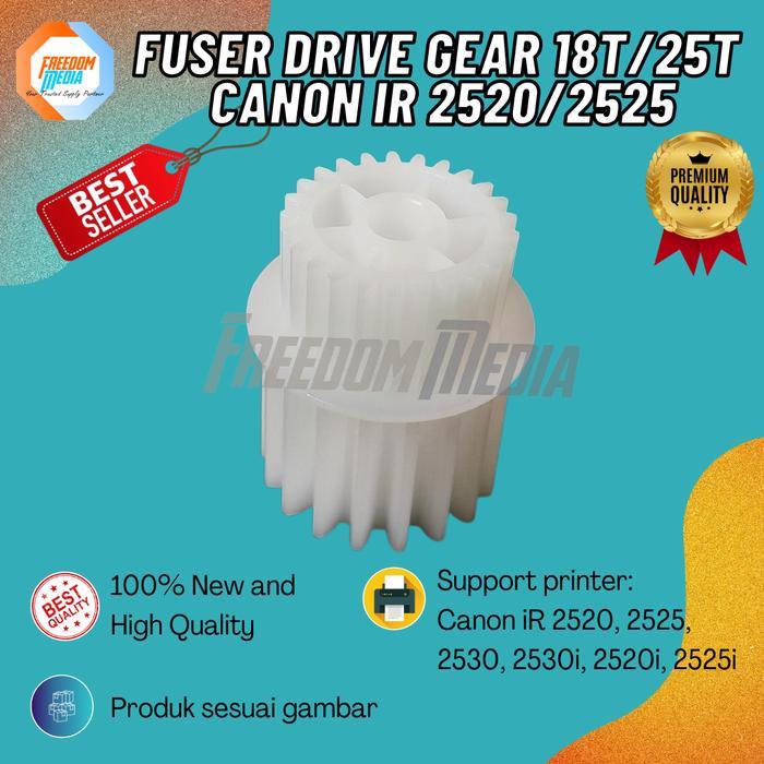 Gear Pemanas Canon IR2520 IR2525 IR2530 IR 2525 Fuser Drive Gear