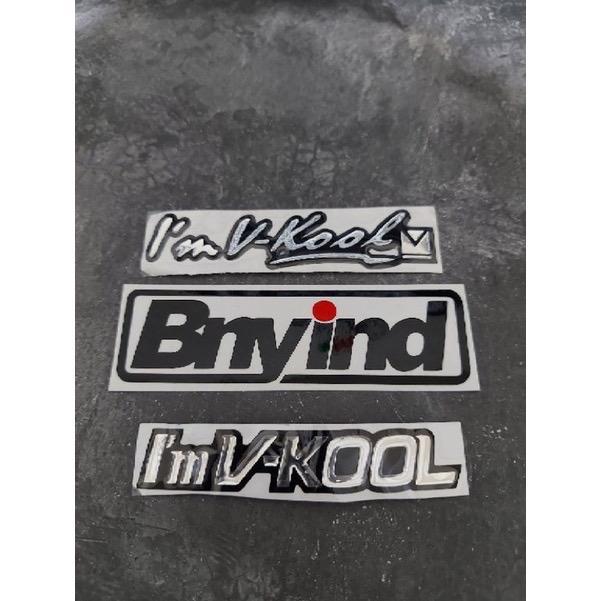 News STICKER Stiker EMBLEM IM VKOOL TIMBUL