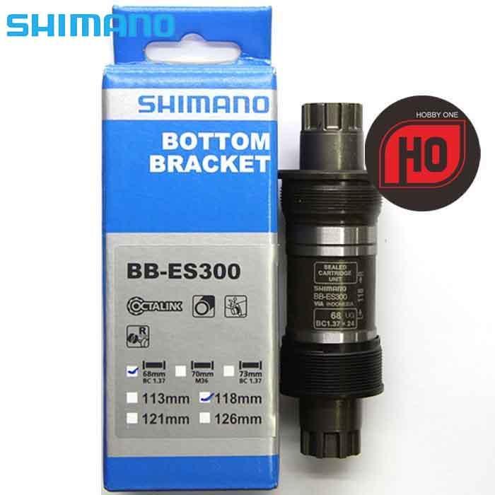 SHIMANO BB-ES300 BSA 68MM 118MM SPINDLE HOLLOW TYPE AXLE BB BOTTOM BRACKET OCTALINK MTB