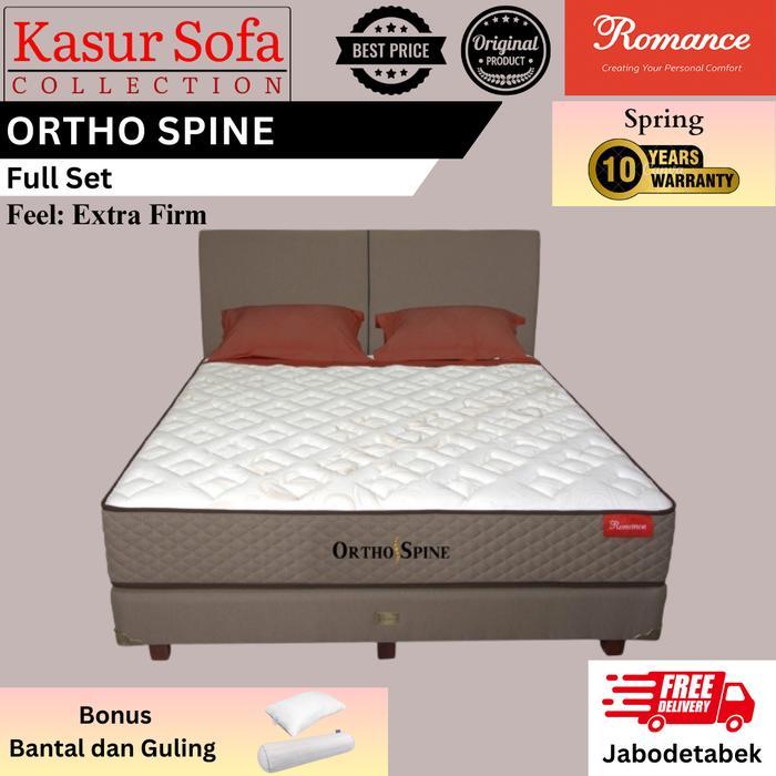 Full Set Romance Ortho Spine Kasur/Matrass/Mattress/Springbed Orthopedic Orthomedic Collection
