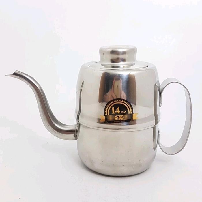 teko leher angsa v60 kopi kettle stainless ketel
