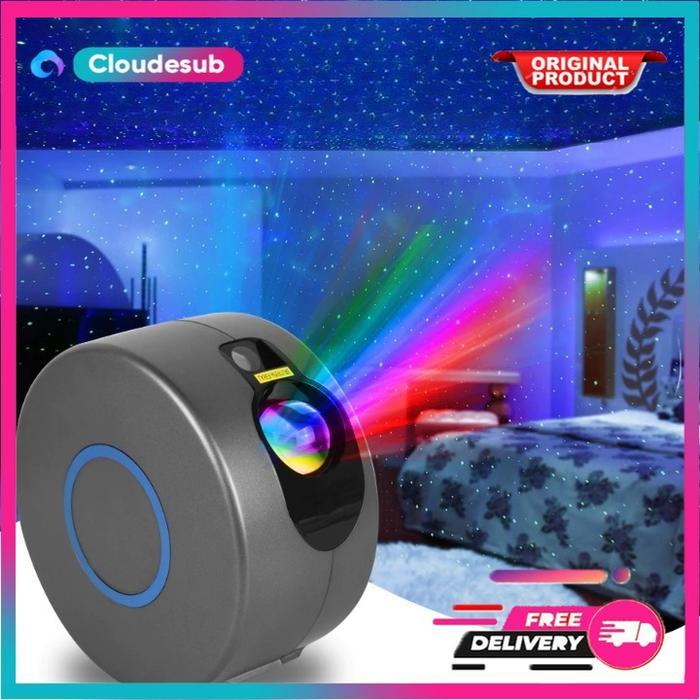 VooVoo Lampu Proyektor Tidur Cahaya Bintang Galaxy Light Starry Sky