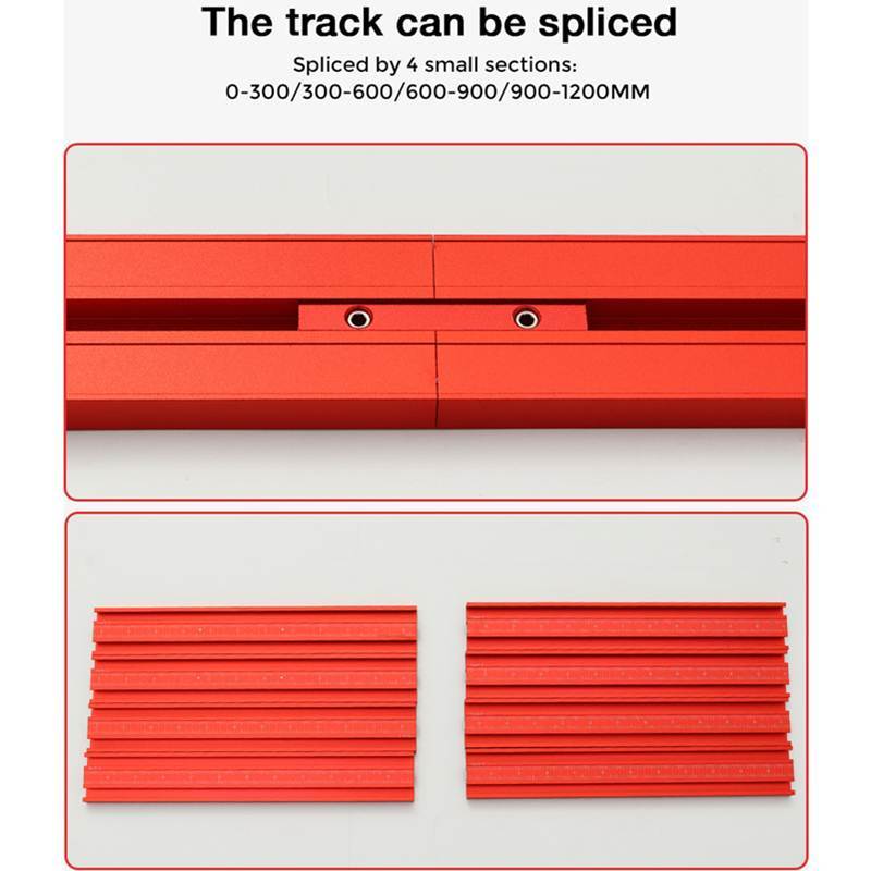 Woodworking Parallel Guide Rail System Engraving Machine Slotting