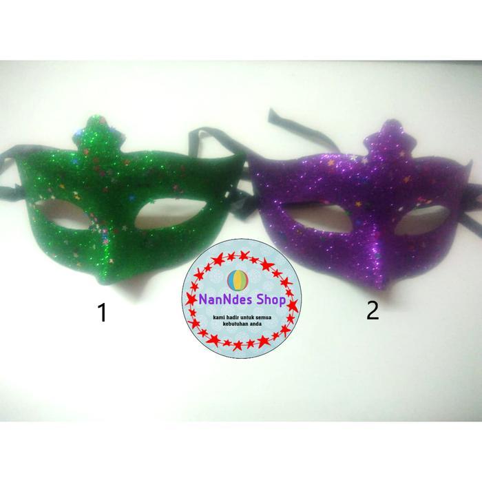 Topeng Pesta Manik manik - Topeng Carnival- Masquerade Mask Party