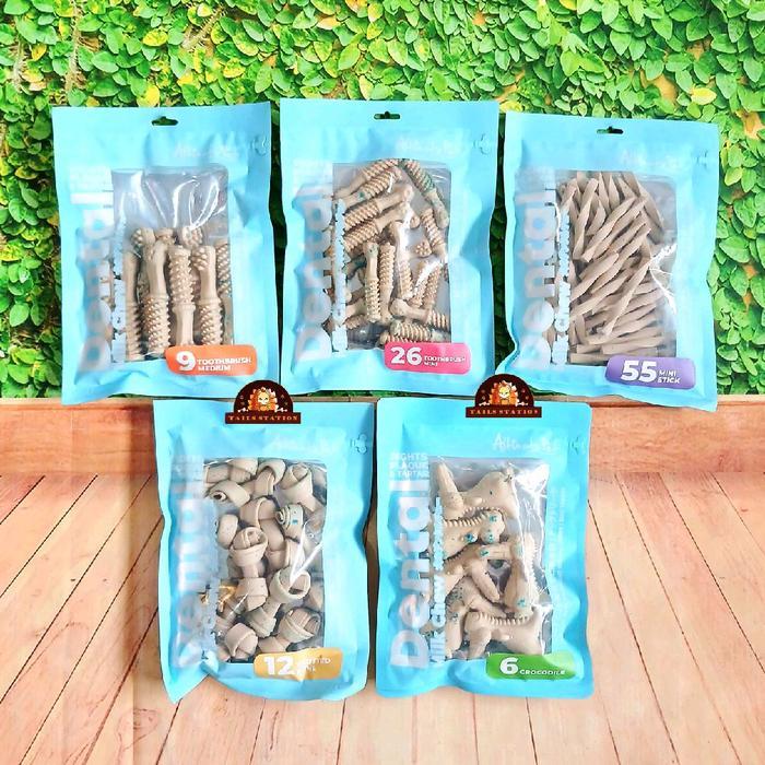 Snack Anjing Dental Chews Dental Altimate Milk 150gr