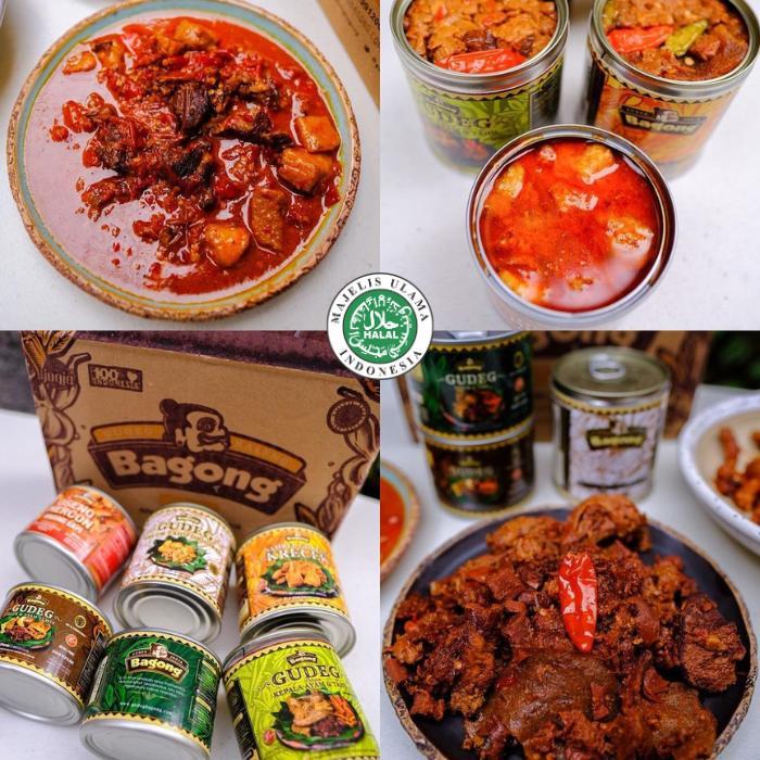 GUDEG KALENG BAGONG DAPUR YU DJUM OLEH OLEH KHAS Jogja / Gudeg Bagong