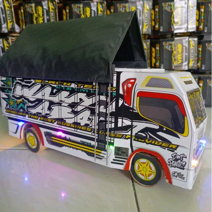 Berkualitas MAINAN ANAK TRUK OLENG VULL SET WAHYU ABADI 2 Hadiah Miniatur Lampu Kayu