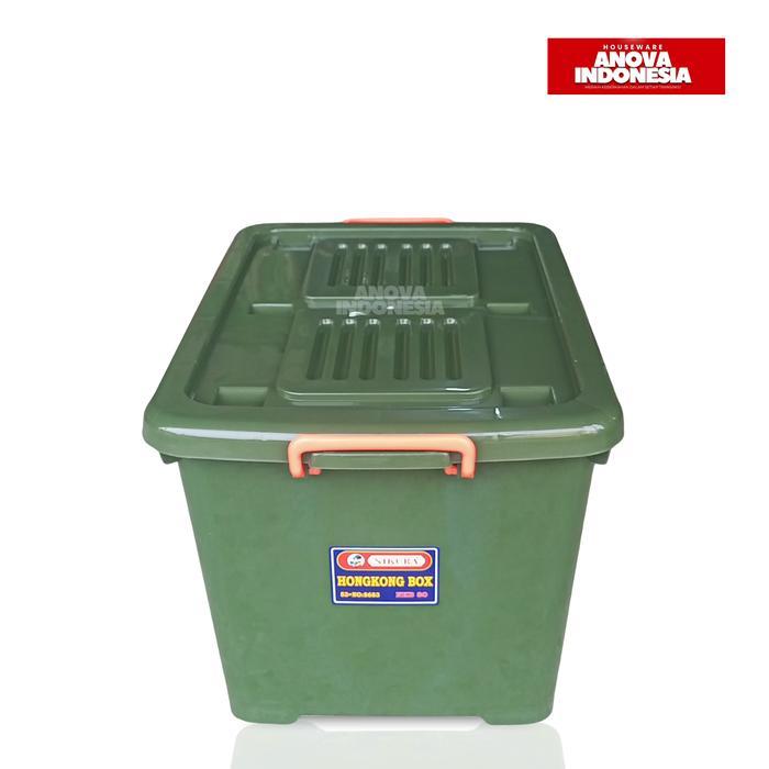 New- BOX CONTAINER NIKURA CANADA. 8686. JUMBO HIJAU. SETARA SHINPO CB 130
