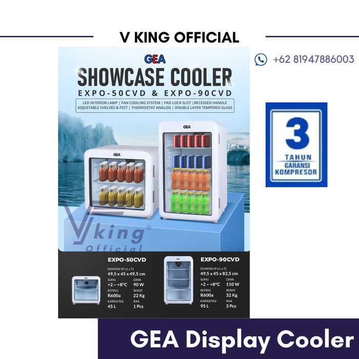 r9scin- Gea Expo 50Fd / Expo 50 Fd Bar Chiller Showcase Display Cooler Mini