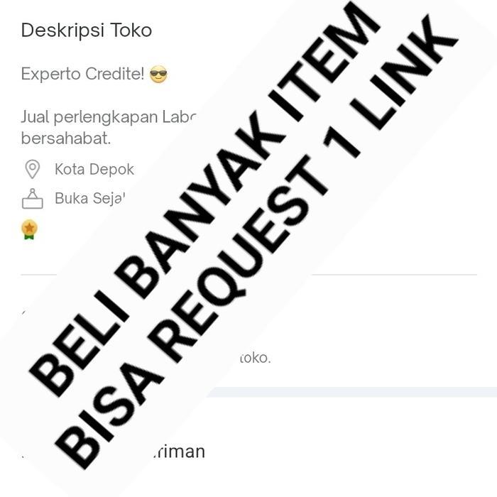 ALAT LAB/KIMIA/FARMASI - GELAS UKUR 50 ML - PYREX