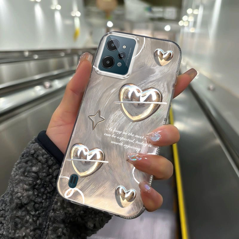 Casing Hp Untuk Realme C31 Case Casing HP Softcase ponsel silikon tahan jatuh transparan camlet Kasi
