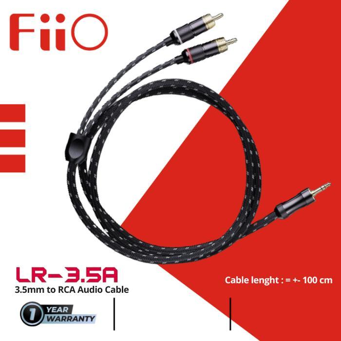 Fiio Lr-3.5A / Lr 3.5A 3.5Mm Male To Rca Audio Cable