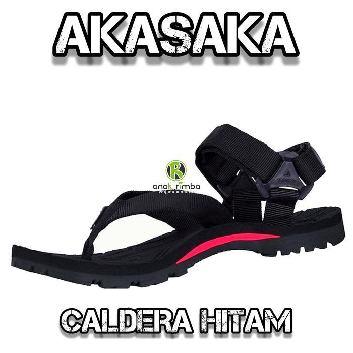 BERKUALITAS SANDAL CALDERA HITAM AKASAKA SANDAL OUTDOOR JEPIT SLEMPANG OUTDOOR