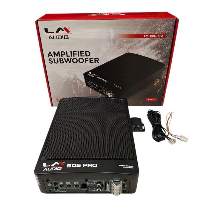 Subwoofer kolong LM AUDIO LM-80S PRO subwoofer kolong 8 inch lm audio