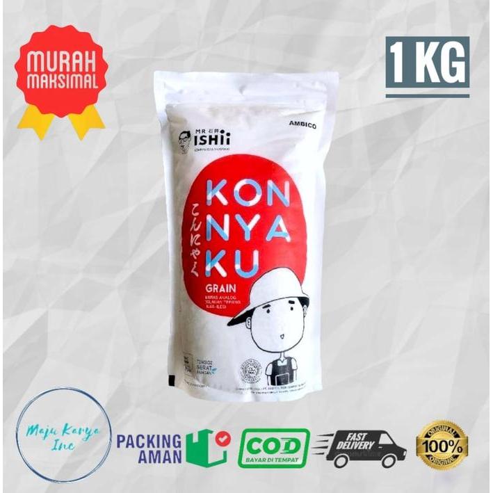 5z7d- Beras Shirataki 1Kg - Konnyaku Rice Shirataki Rice 1 Kg