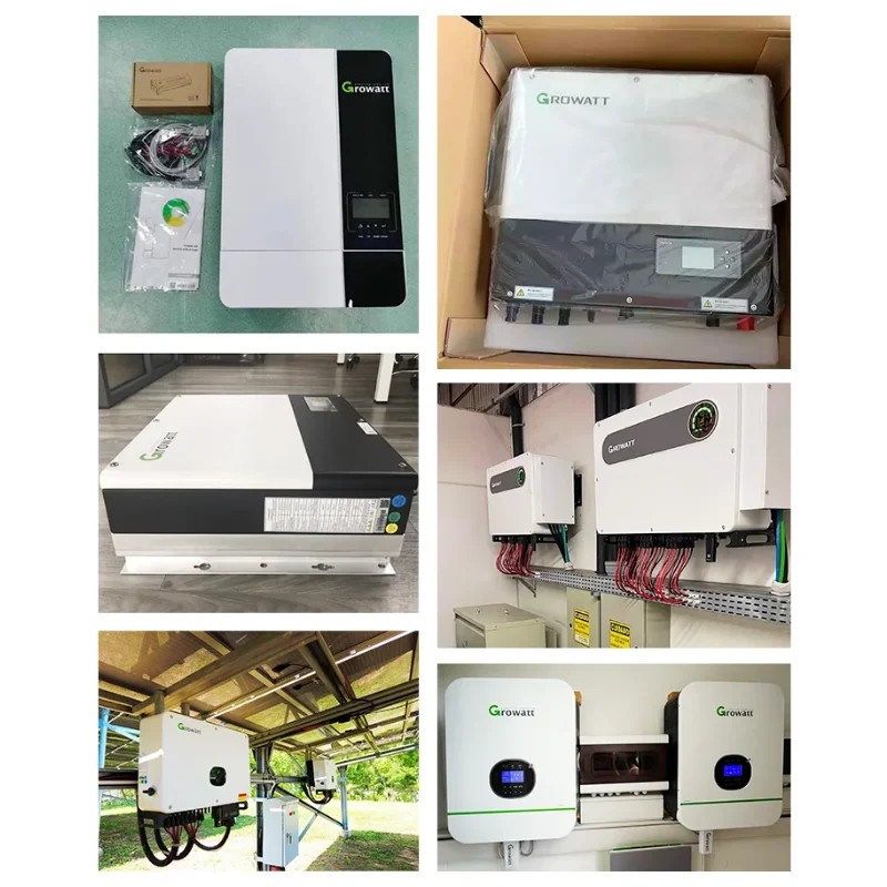 Growatt 5Kw 6Kw 8Kw 10Kw Growatt Hybrid Inverter On/Off Grid Inverter Solar Three Phase Hybrid Solar