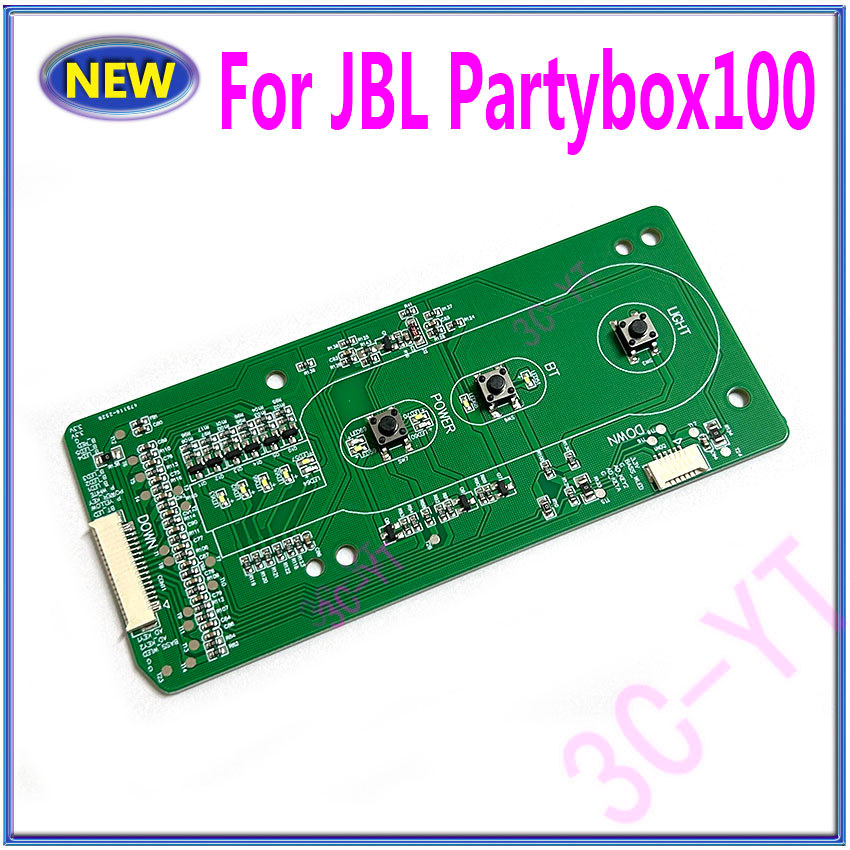 1Pcs New Key Switch Button Board Keyboard For Jbl Partybox100 Partybox 100