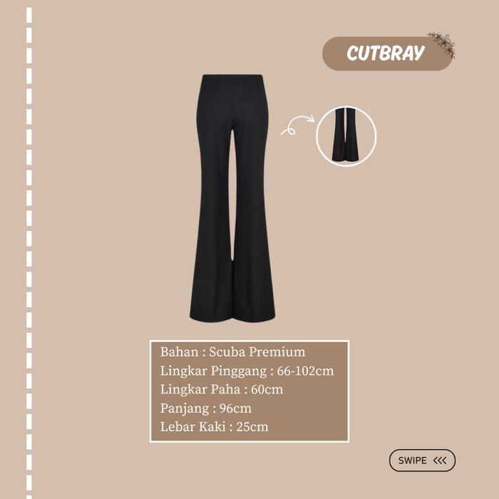 MUSLIMPEDI- Alessia One Set Wanita Hijab Ootd Rajut (Knitwear, Cutbray Scuba , Tas, Hijab) Outfit