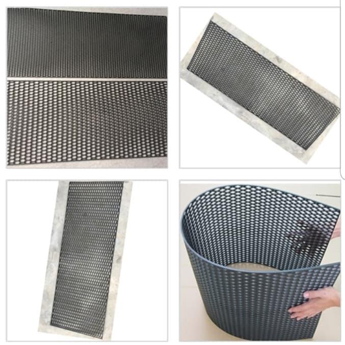 pu0i3- Car Grill Mesh Honeycomb Small Mesh Grille Sheet Grill Jaring Bumper