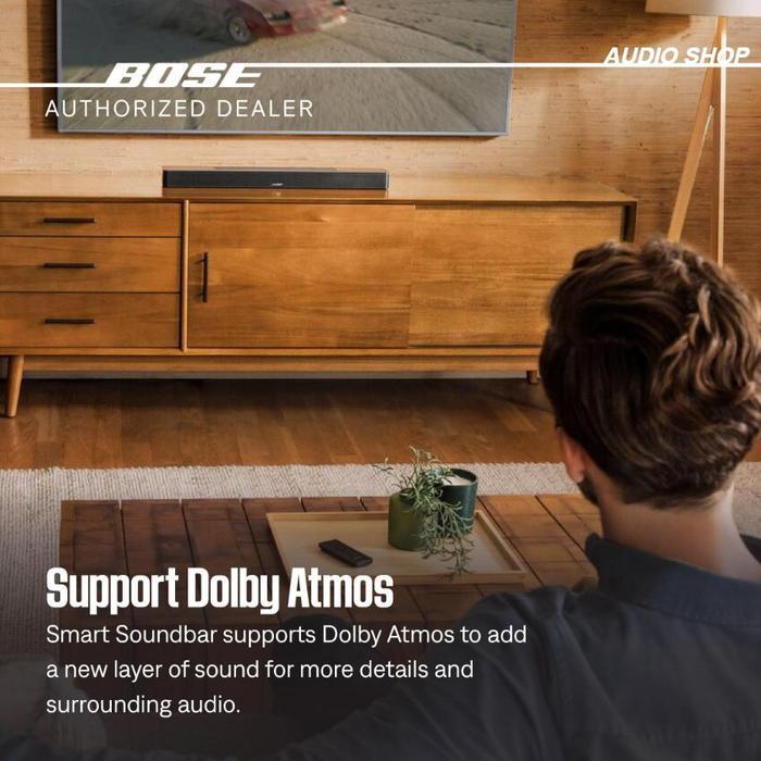 Bose Smart Soundbar With Dolby Atmos For Premium Home Theater Smart Soundbar